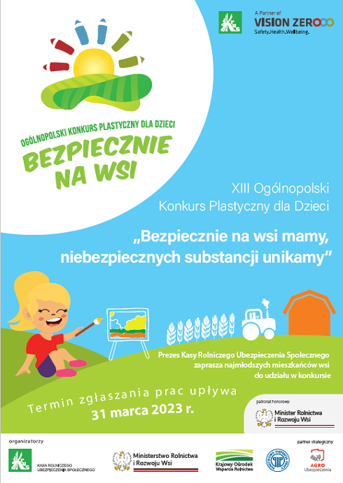 Zaproszenie do udziału w konkursie plastycznym KRUS 